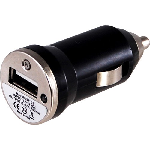 Incarcator auto universal USB Negru - 1 | YEO