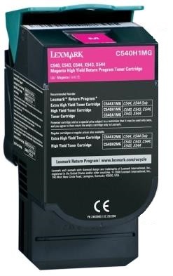 Cartus Toner C540H1/2K/C/Y/M compatibil Lexmark Galben - 1 | YEO