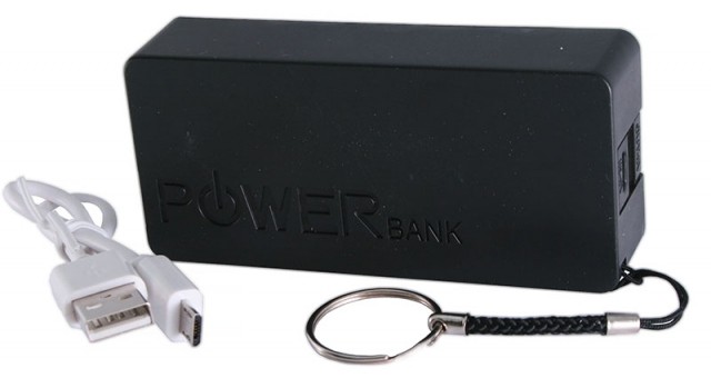 Power Bank baterie portabila 5600 mAh negru