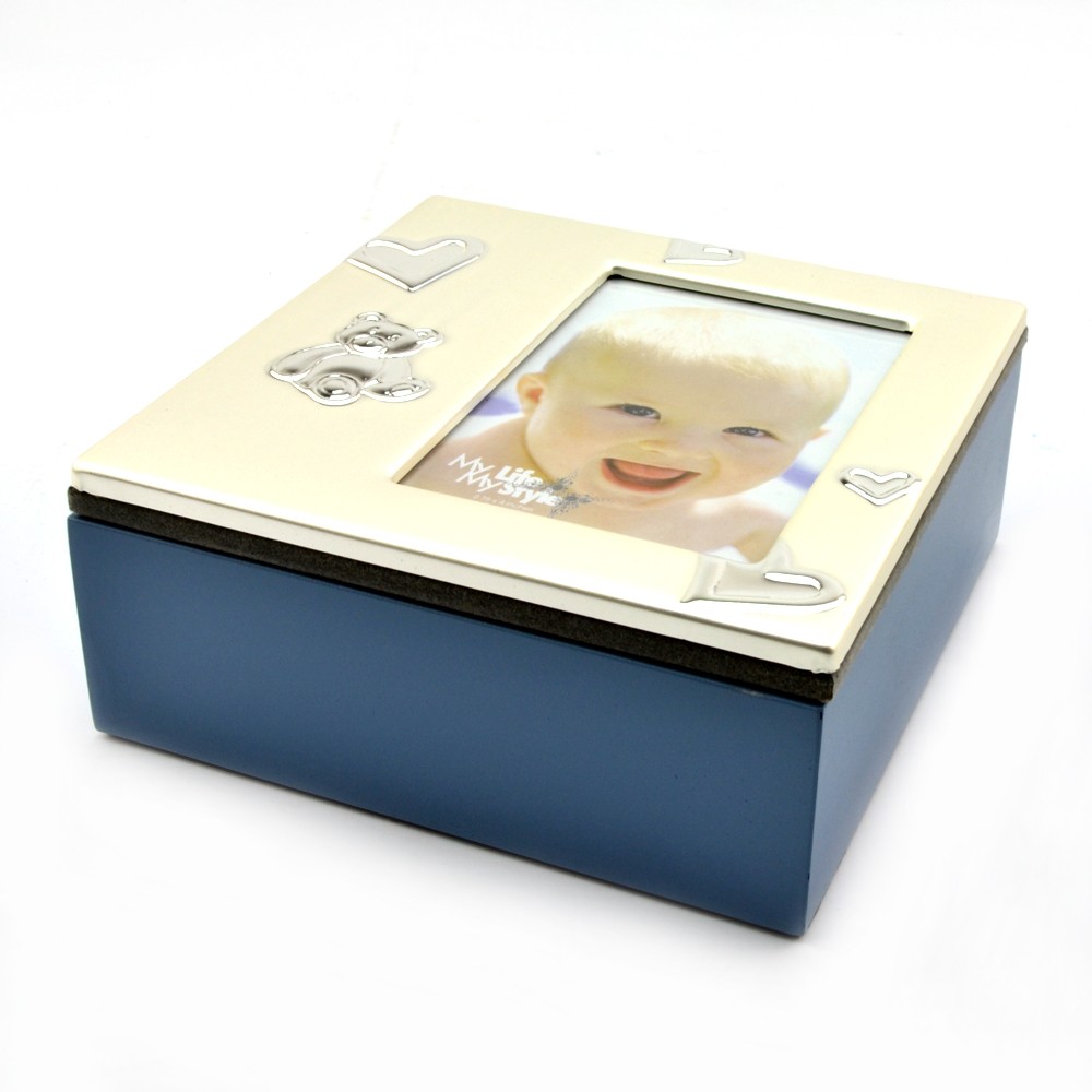 Cutie Baby Box II cu suport pentru fotografie 7x10 Roz - 2 | YEO