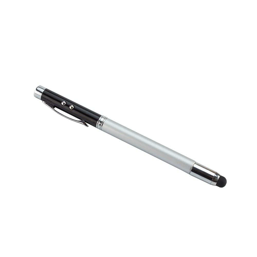 Bagheta telescopica cu touch pen, laser si lanterna Negru - 1 | YEO