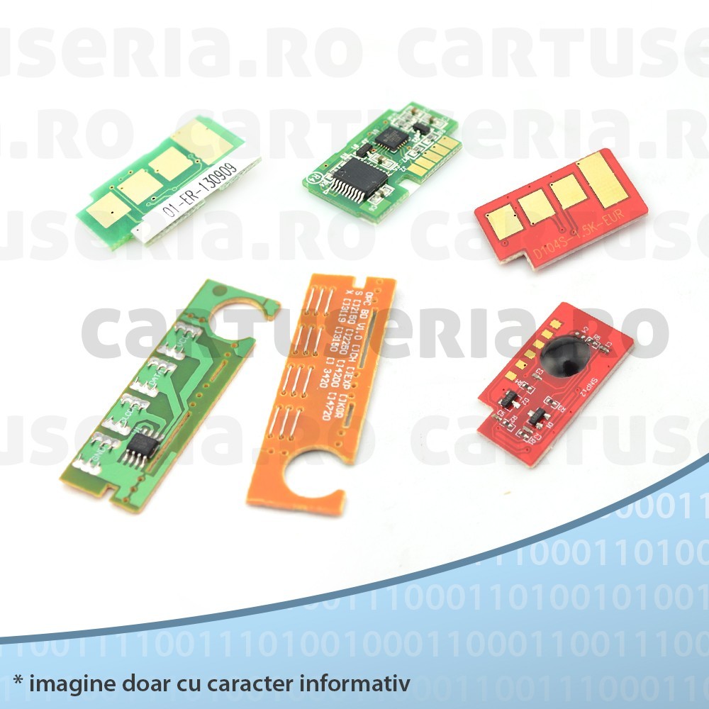 Chip SCC compatibil HP CB540A, CC530A, CE250X, CE270A Magenta