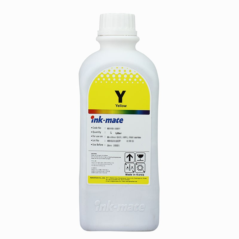 Cerneala refil yellow (galben) pentru imprimantele HP 1000 ml - 1 | YEO