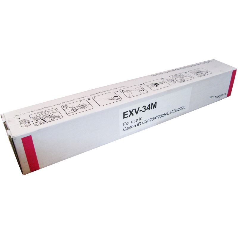 Cartus toner color C-EXV34 compatibil Canon Galben - 2 | YEO