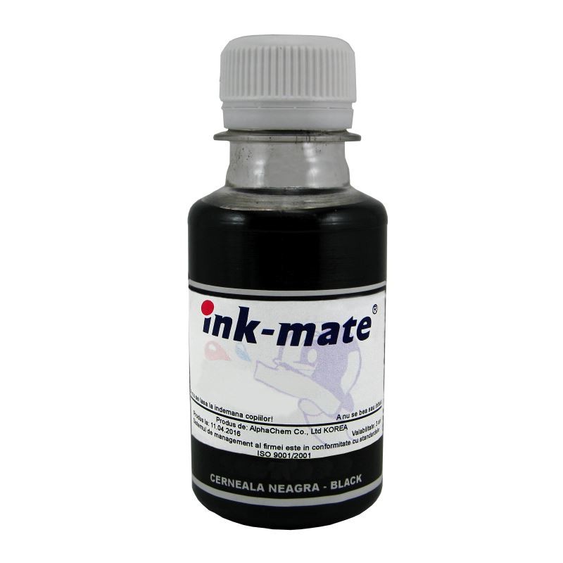 Cerneala compatibila refill GI-490BK pentru imprimante Canon, pigment Black 1000 ml