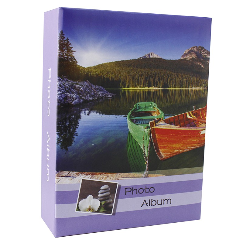 Album foto Kayak, capacitate 100 fotografii 10x15, 50 file, slip-in Roz - 1 | YEO