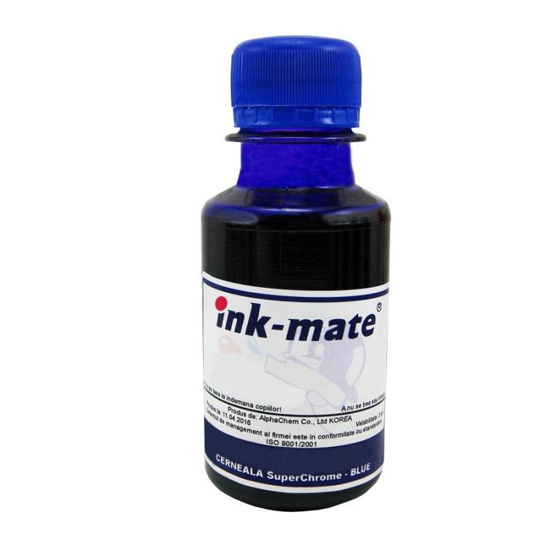 Cerneala SuperChrome Blue pigment pentru Epson R2100 R2200 R2400 100 ml