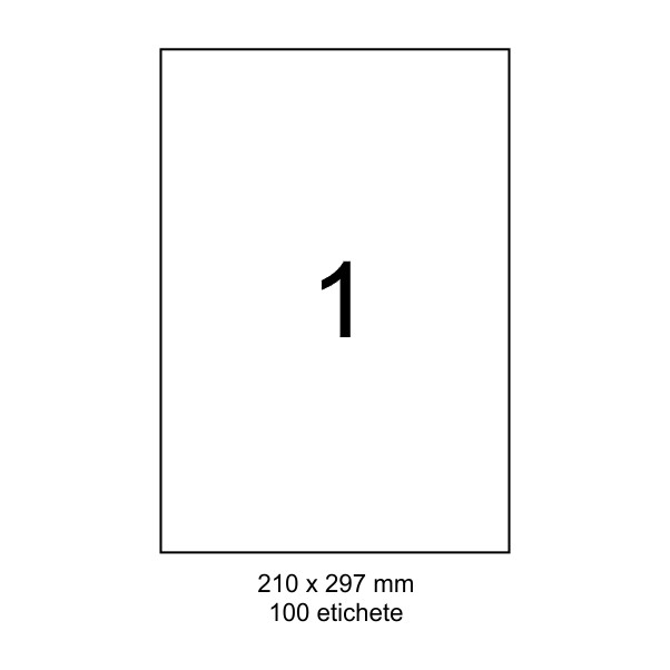 Etichete autoadezive albe mate colturi drepte 152/A4(25x15mm) - 3 | YEO