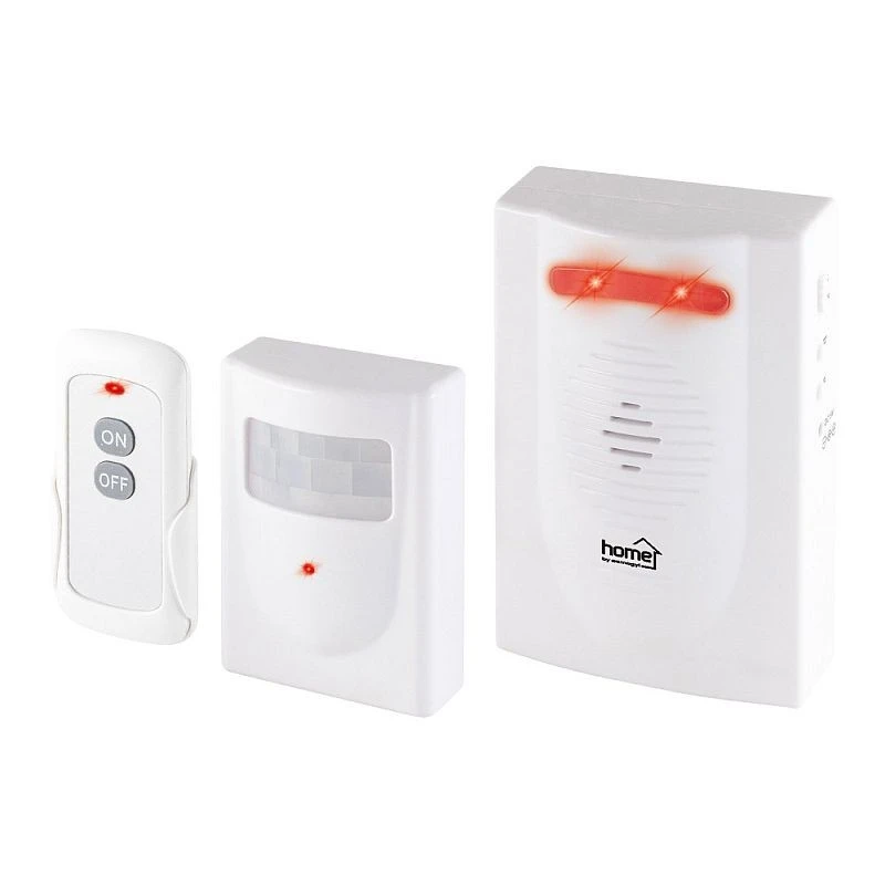 Senzor de acces wireless, 120 m, alarma, cu telecomanda, interior/exterior, IP44