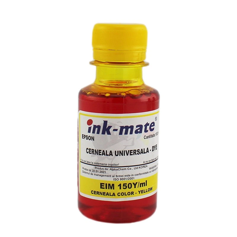 Cerneala refil Yellow ( galbena ) pentru imprimante Epson 100 ml