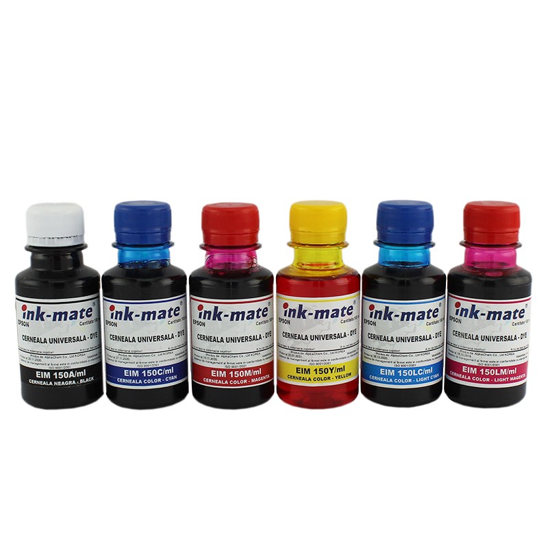Cerneala refill pentru Epson seria L set 6 culori 1000 ml