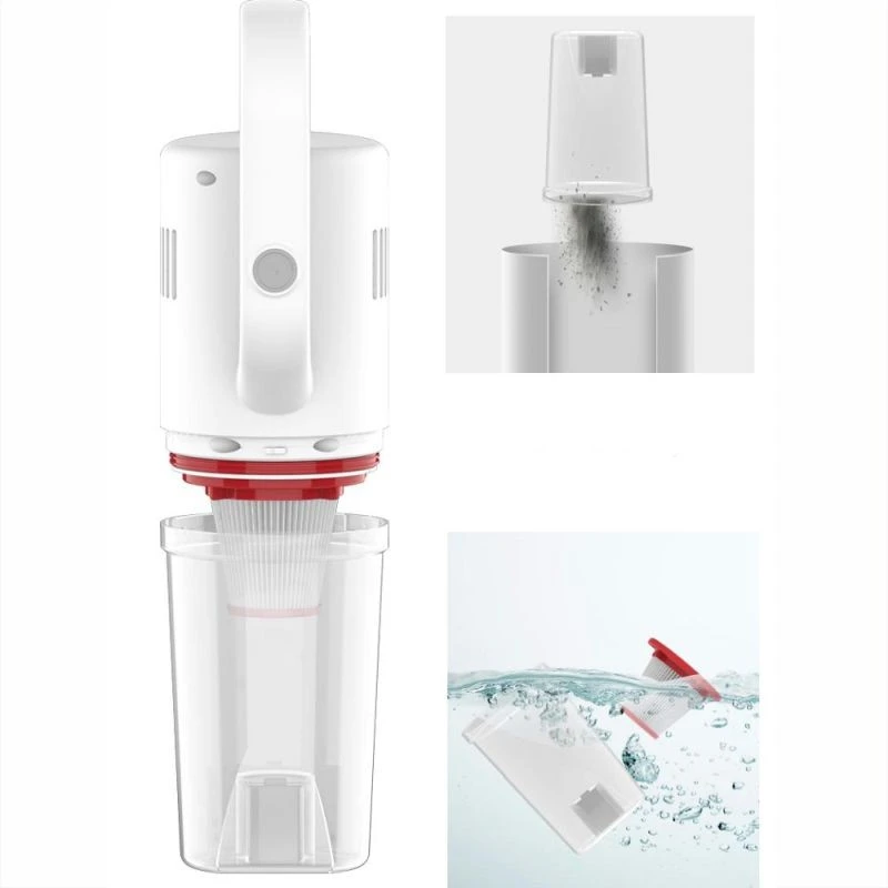 Aspirator vertical, 400W, vacuum, filtru HEPA, 3 capete, recipient 300 ml, ZeroMax - 2 | YEO