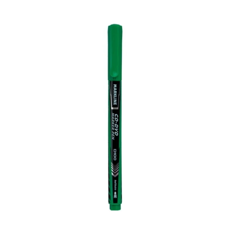 Marker CD/DVD, varf 0.5 mm, uscare rapida Verde - 5 | YEO