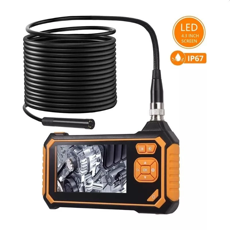 Camera endoscop foto video 8 mm, 1080P, ecran HD 4.3 inch, reincarcabila USB, 90 cm, IP67 - 3 | YEO