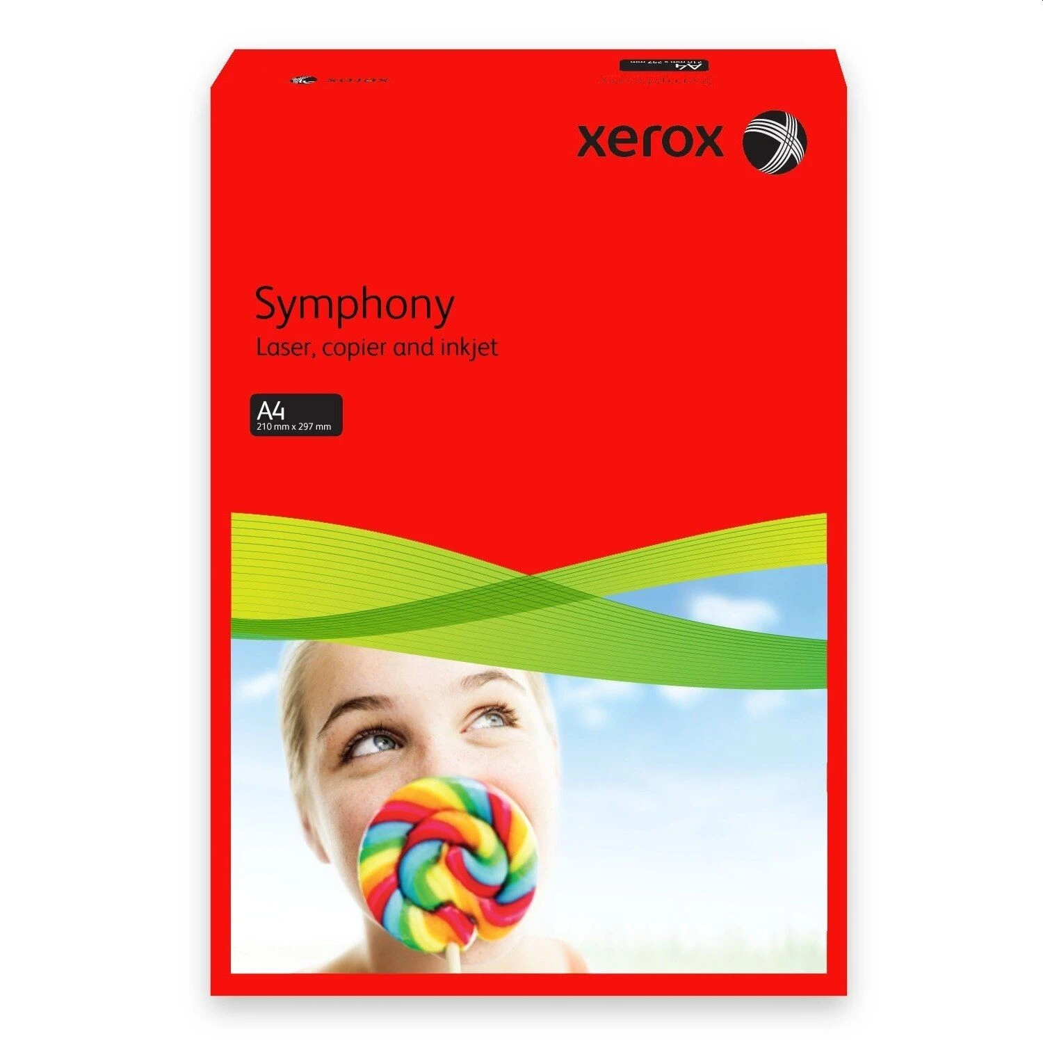 Carton A4 colorat 160g Xerox Verde - 3 | YEO