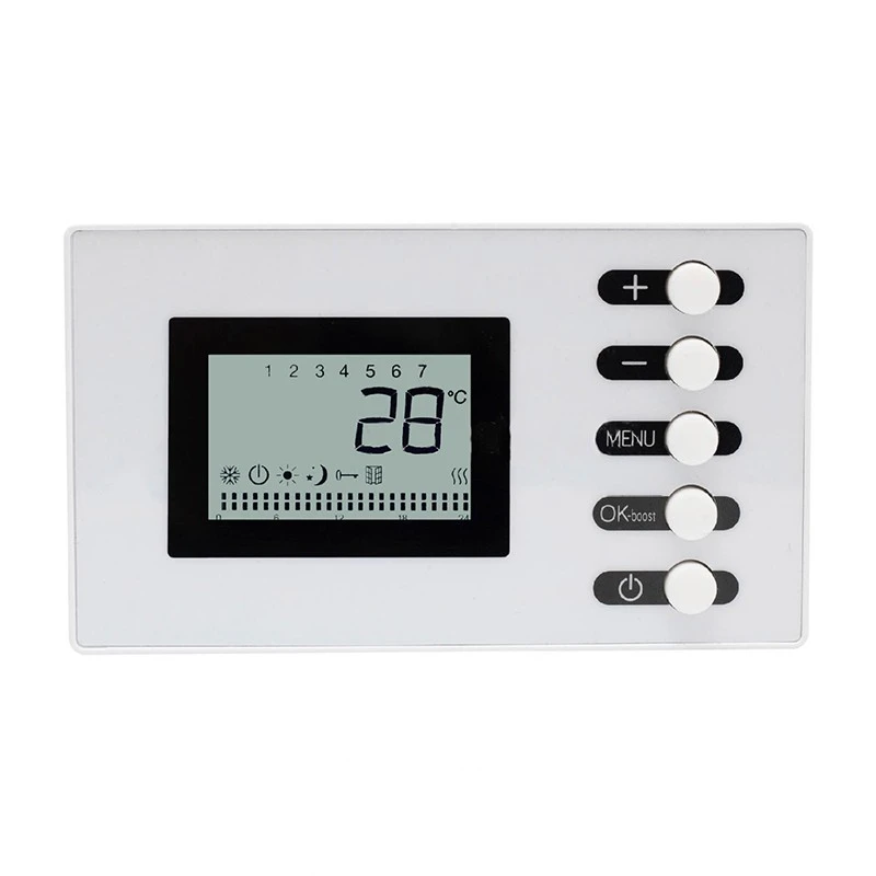 Uscator electric pentru prosoape, 500 W, termostat LCD, protectie anti-inghet - 3 | YEO