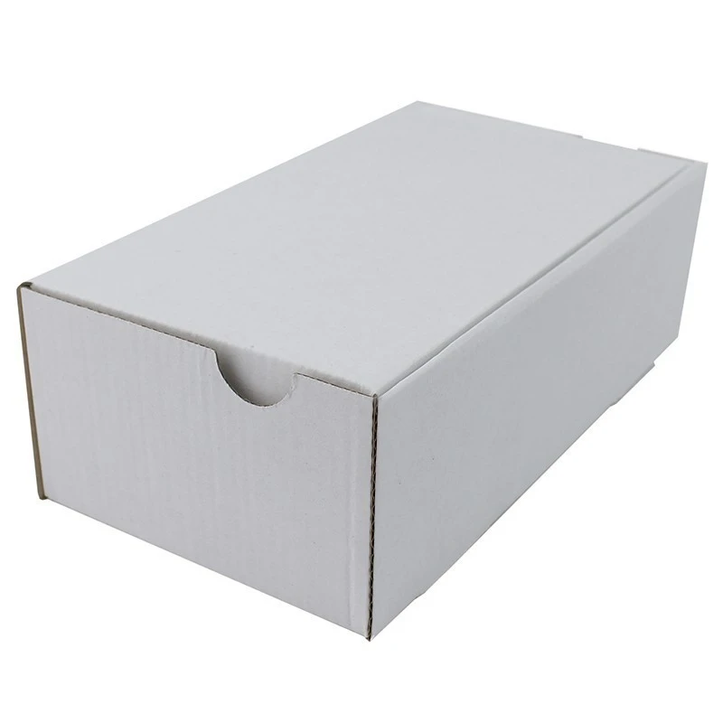 Cutie cu autoformare 170x110x80 mm, carton alb microondula E 360 g, FEFCO 0427 - 1 | YEO