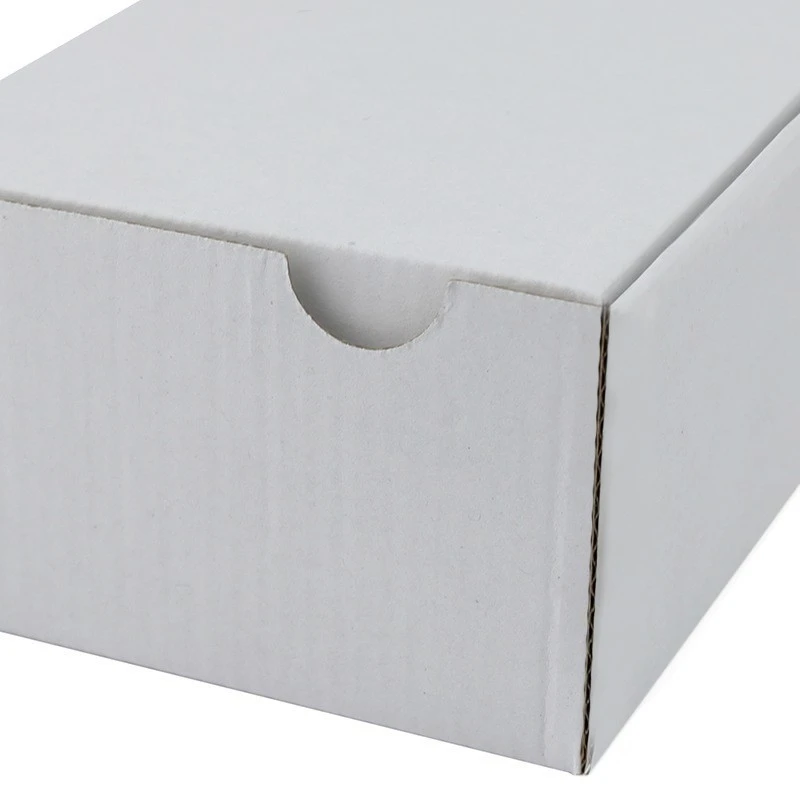 Cutie cu autoformare 170x110x80 mm, carton alb microondula E 360 g, FEFCO 0427 - 2 | YEO