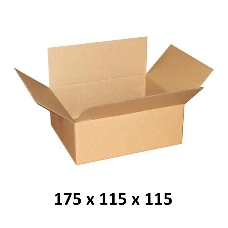 Cutie carton 175x115x115 mm, natur, 5 straturi CO5, 690 g/mp