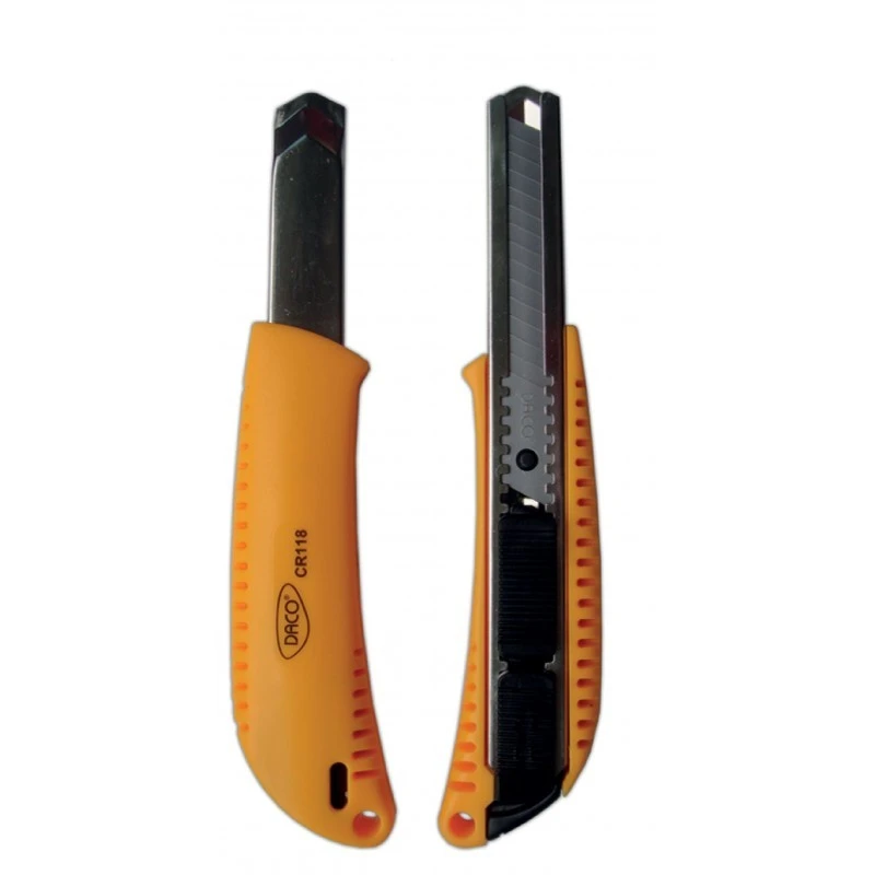 Cutter profesional retractabil, 18 mm, 6 lame incluse - 1 | YEO