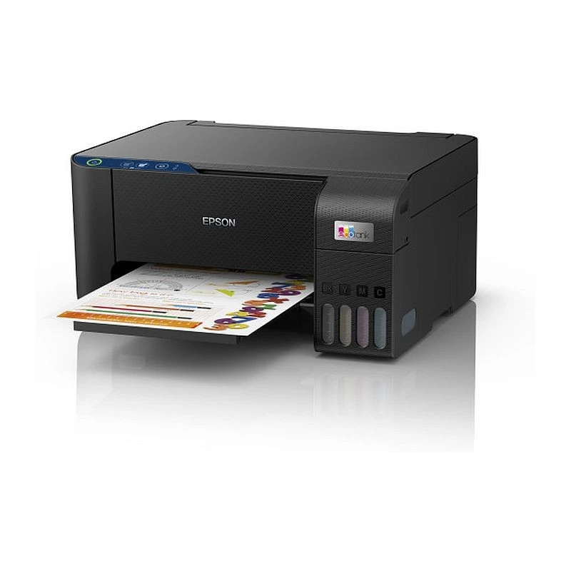 Multifunctionala Inkjet EcoTank Epson L3211, format A4, USB, sistem CISS - 2 | YEO