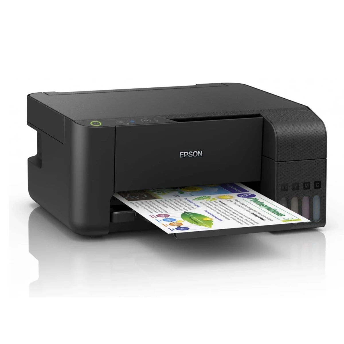 Multifunctionala Inkjet EcoTank Epson L3211, format A4, USB, sistem CISS