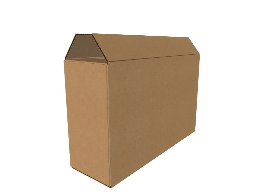 Cutie carton 250x80x160 mm, natur, 3 straturi CO3, 420 g/mp