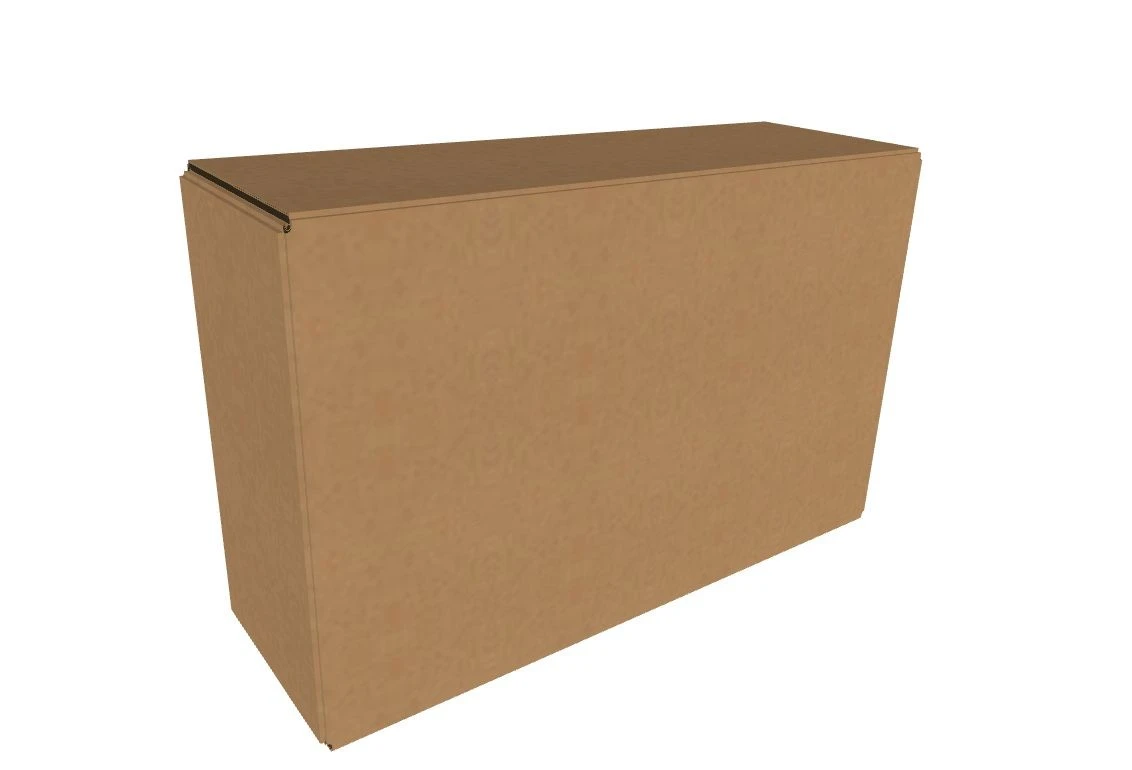 Cutie carton 250x80x160 mm, natur, 3 straturi CO3, 420 g/mp - 2 | YEO