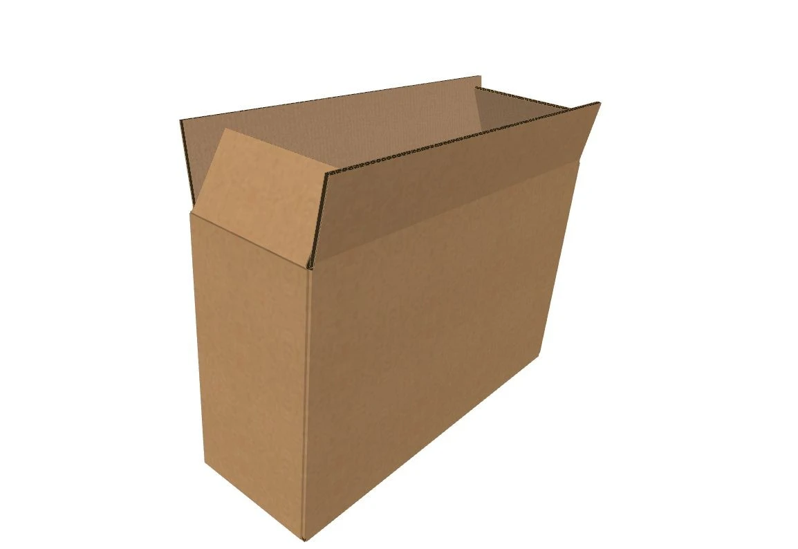 Cutie carton 250x80x160 mm, natur, 3 straturi CO3, 420 g/mp - 1 | YEO