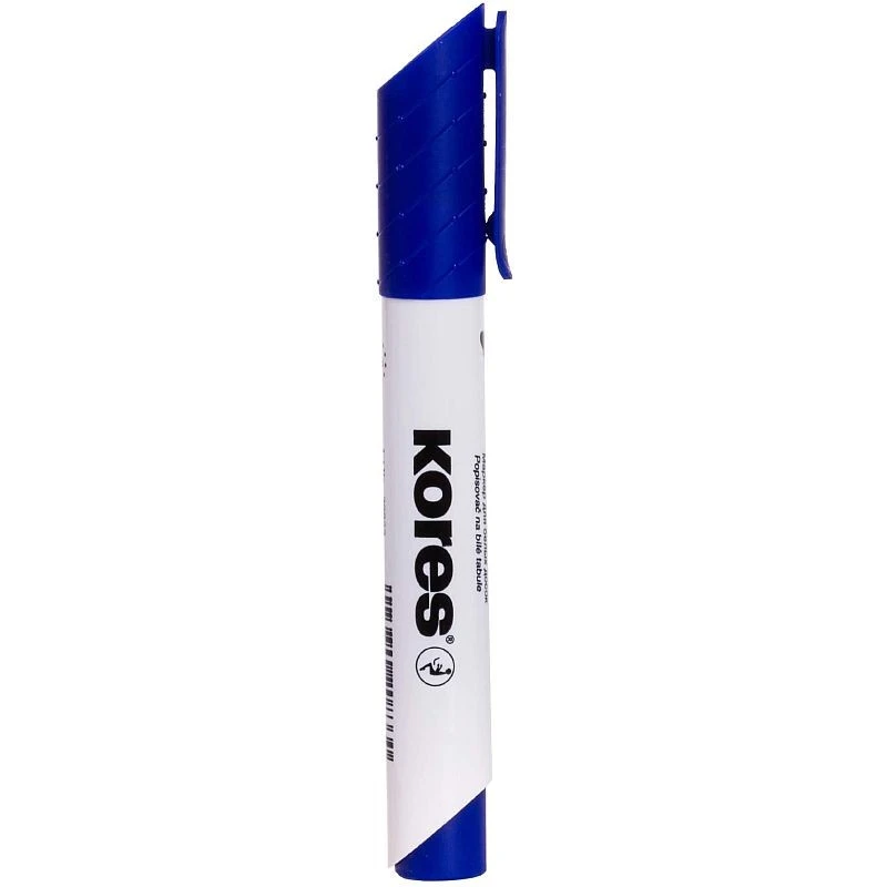 Marker pentru whiteboard si flipchart, uscare rapida, varf easy flow Albastru