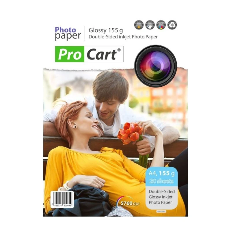 Hartie FOTO Dual Side Glossy 155g A4 - 2 | YEO