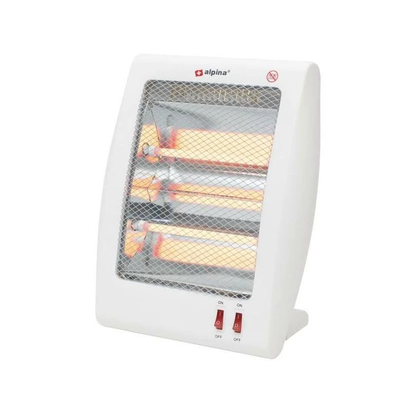 Radiator cu halogen, 2 trepte incalzire, 400W/ 800W, filamente cuplabile individual