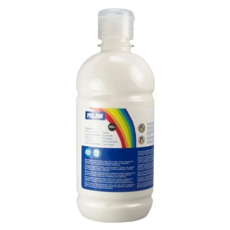 Tempera 500 ml, pigment rezistent la lumina, aplicare pe diverse suprafete, solubila Verde deschis