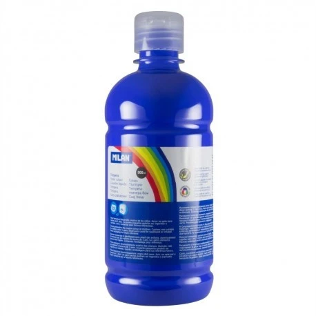 Tempera 500 ml, pigment rezistent la lumina, aplicare pe diverse suprafete, solubila Verde deschis - 3 | YEO