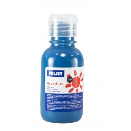 Tempera 125 ml, culoare fluorescenta, pictura pe diverse suprafete, grad mare de acoperire Verde