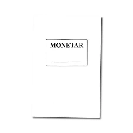 Monetar, format A6, orientare portret, 100 file/bloc - 1 | YEO