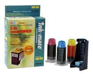 Kit complet de refil cerneala color cartuse originale Lexmark 80 85 60 19 20 25