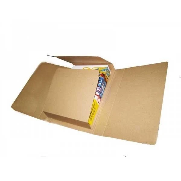 Cutie carton pentru carti, 330x255x70 mm, natur, 3 straturi CO3 420 g/mp