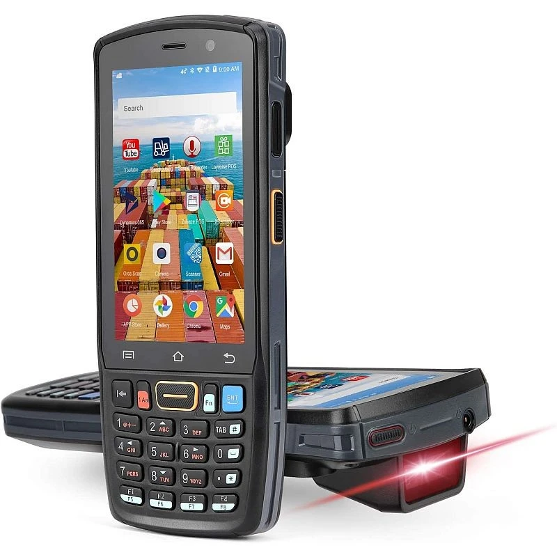 PDA cititor coduri de bare 2D, Android 9.0, Wifi, Bluetooth, GPS, dual SIM, IP67 - 1 | YEO