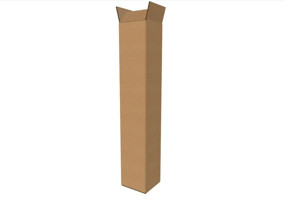 Cutie carton 80x80x450 mm, natur, 5 straturi CO5 690 g/mp