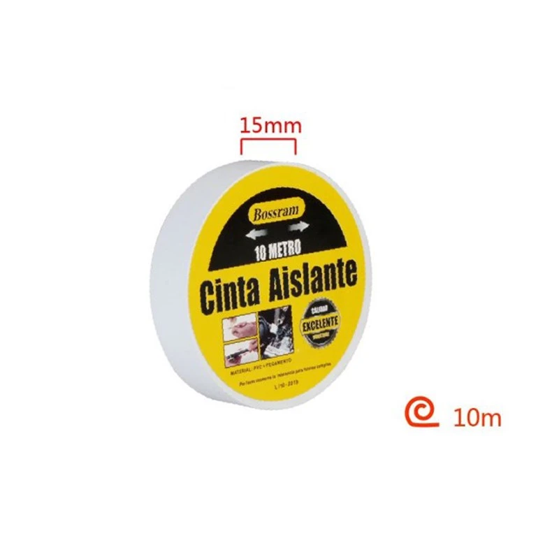 Banda izolatoare alba, set 2 bucati, 15 mm x 10 m - 1 | YEO