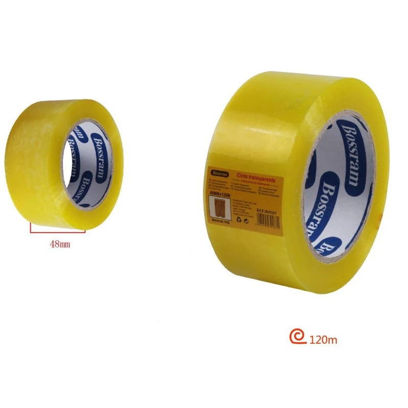 Banda adeziva scotch pentru ambalare si sigilare, dimensiuni 48 mm x 120 m - 1 | YEO