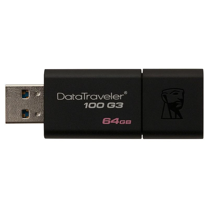 Stick memorie 64GB, USB 3.0, DataTraveler 100 G3 - 1 | YEO