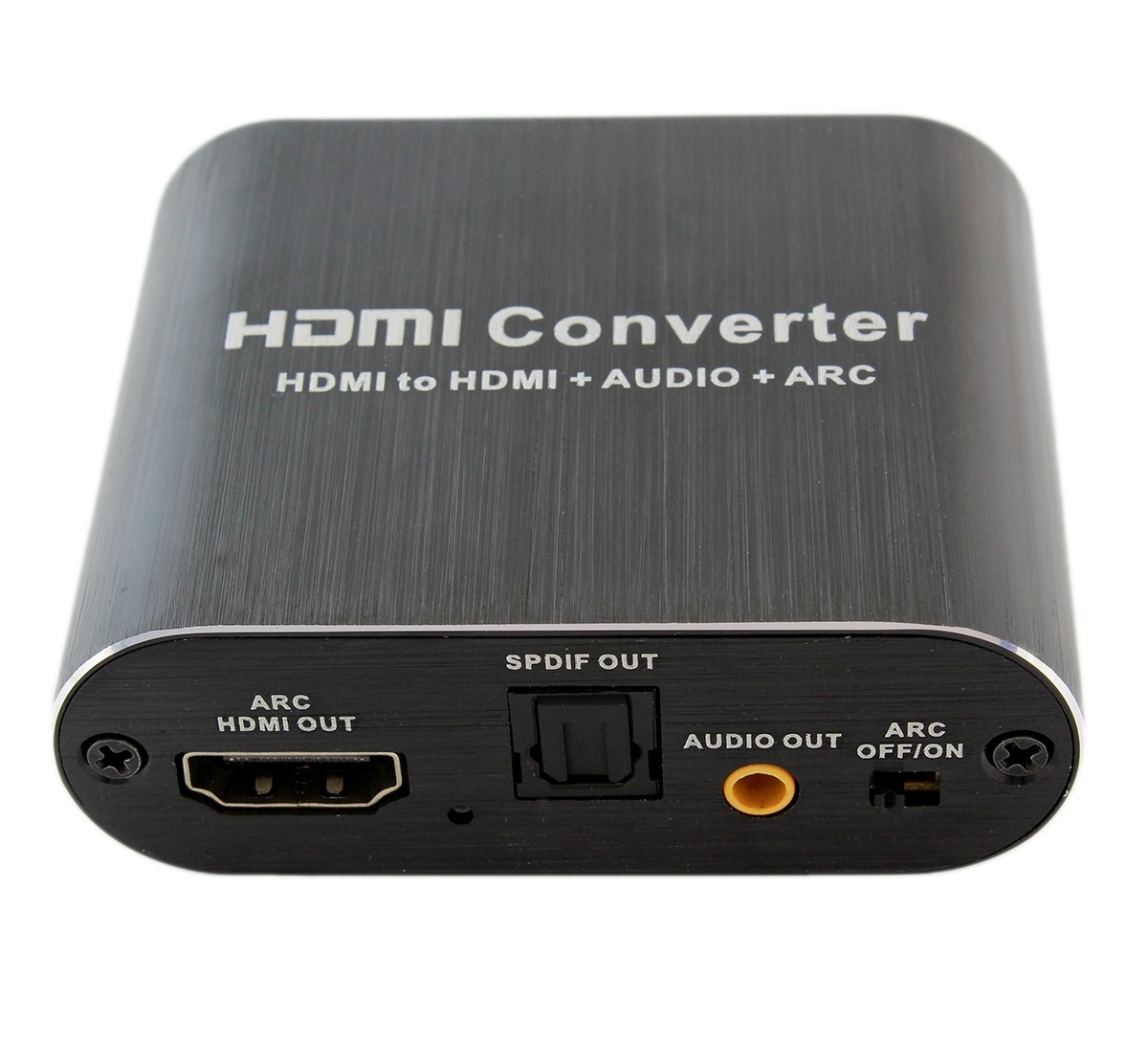 Convertor HDMI - HDMI Audio, lungime cablu: 1m, jack 3,5mm, 124g, negru - 1 | YEO