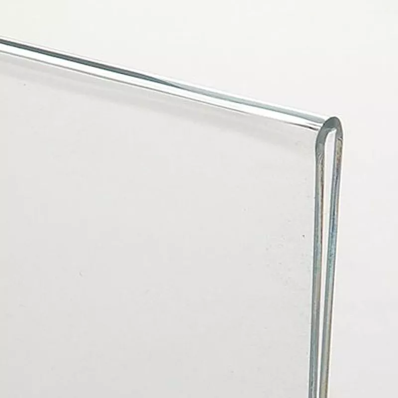 Rama transparenta tip suport, forma T, format 15 x 21 cm, plexiglas - 3 | YEO