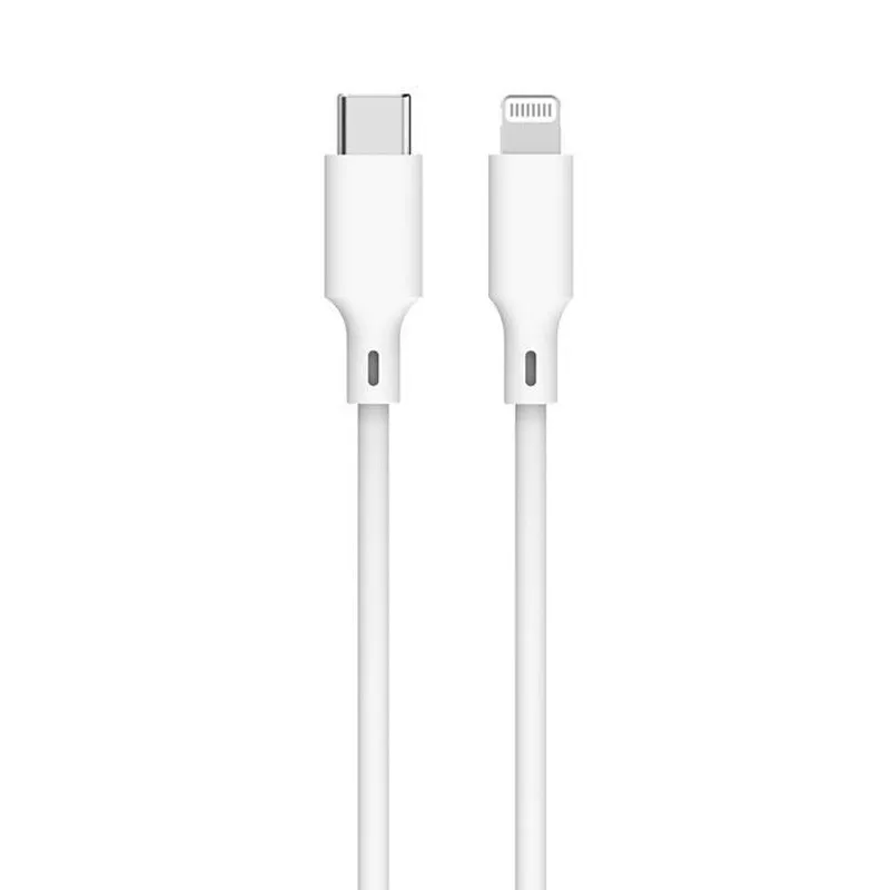 Cablu USB-C - Lightning, PD 27W, 480Mbps, 1 m, pentru incarcare si transfer date