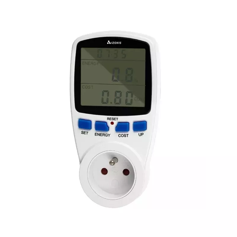 Contor digital monitorizare consum si cheltuieli, 3680 W, 4 butoane, alarma, 230V/50 Hz