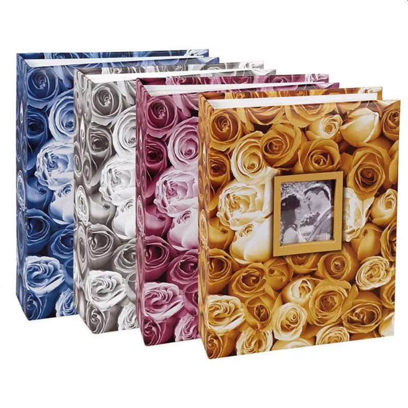 Album foto Any Rose personalizabil, 100 poze 10x15 cm, buzunare slip-in