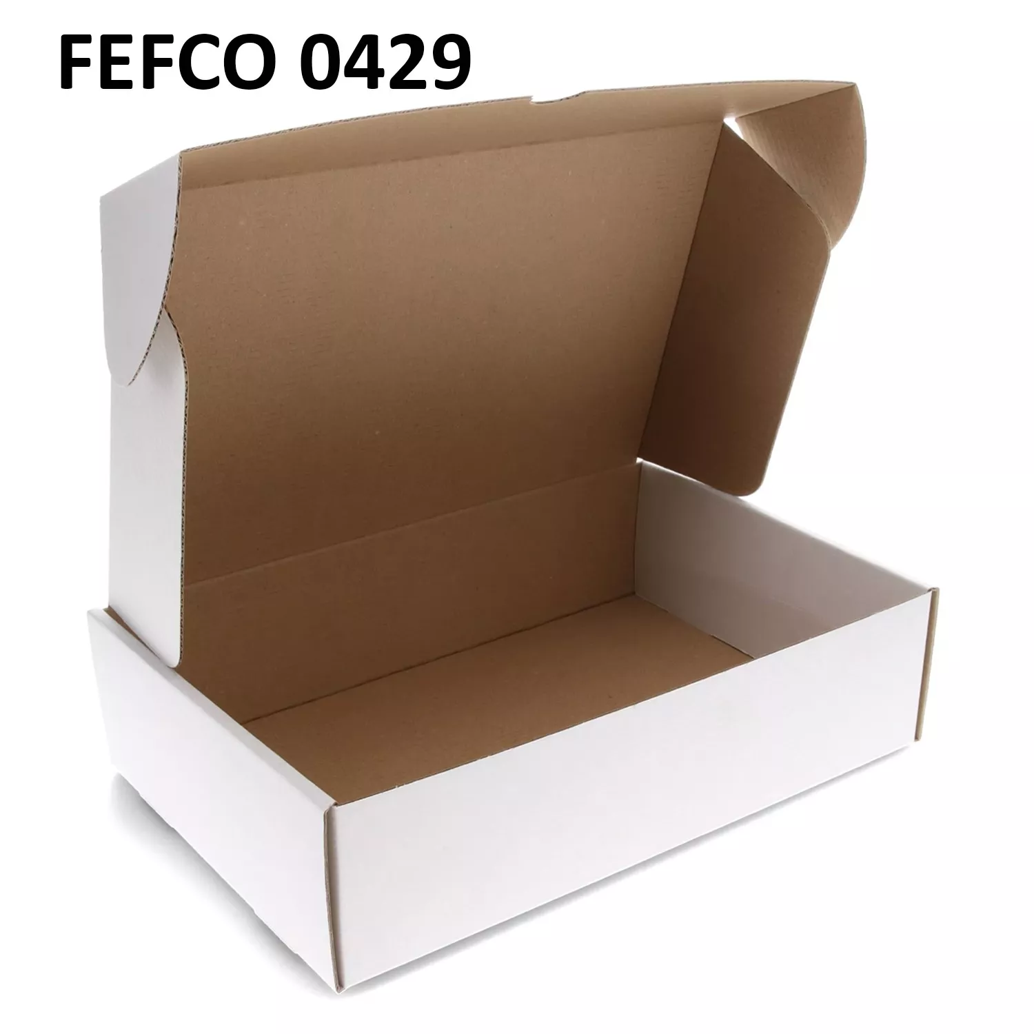 Cutie cu autoformare 106x74x43 mm, carton alb microondul E 360 G, FEFCO 0429 - 1 | YEO