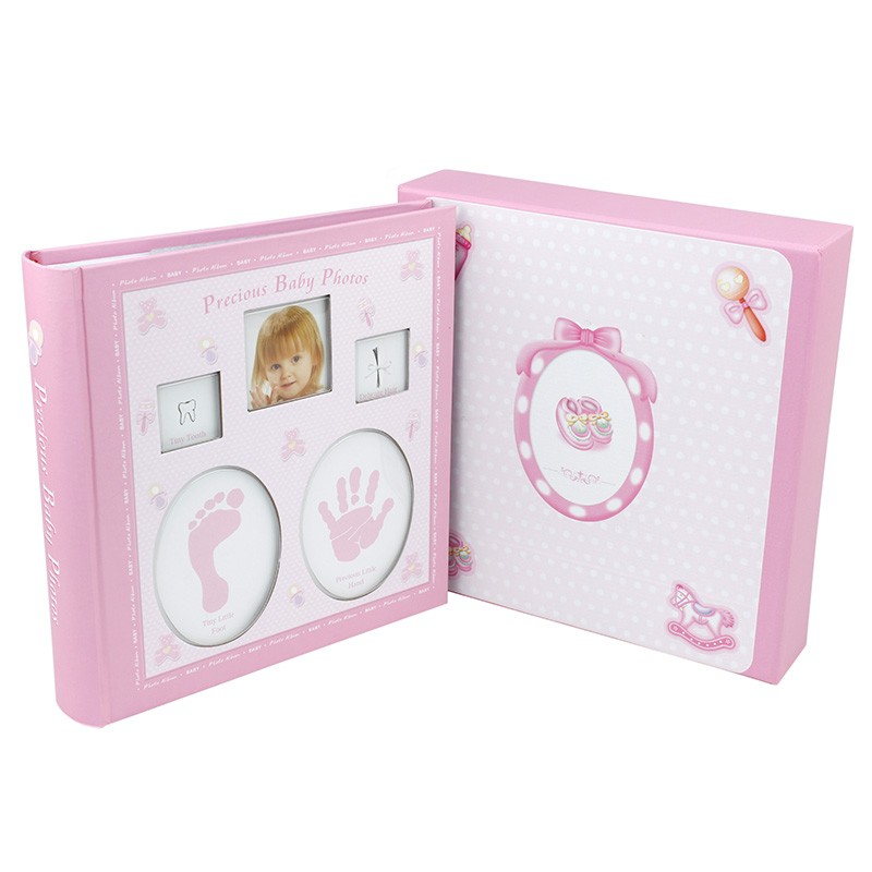 Album foto Baby personalizabil, amprente, 200 poze, 10x15, cutie, RESIGILAT - 2 | YEO